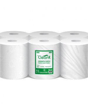 By Clean Hareketli Havlu 2 Katlı 21 Cm 58 Metre 6 Lı Paket 3,5 Kg