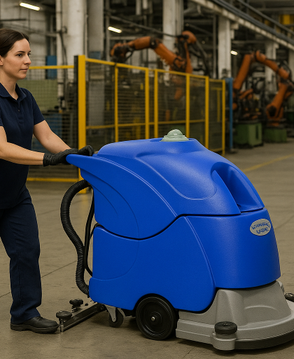 Zemin Temizleme Makinesi Akülü Cleanvac B 7501