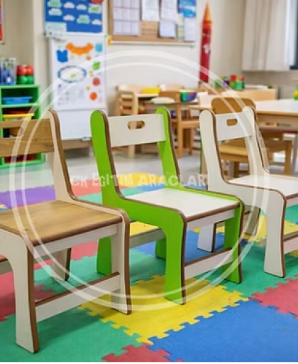  AHŞAP SANDALYE MONOBLOK